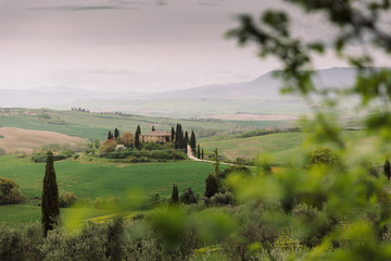 Rural Tuscanian lanscape