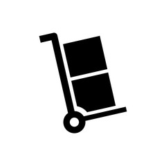 Handcart icon trendy