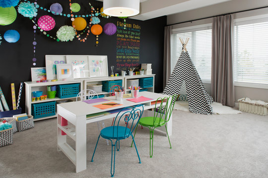 Interior Of Playroom In House