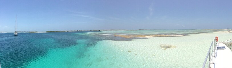 aerial view of the sea