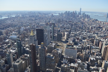 Obraz na płótnie Canvas View of New York city