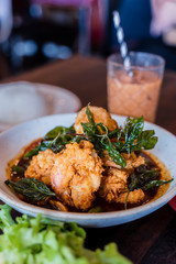 Prawn, Basil, Restaurant, Thai, Cuisines