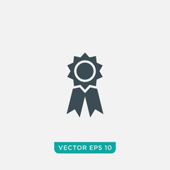 Rosette Icon Design, Vector EPS10