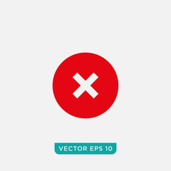 Fototapeta premium Cross Icon Design, Vector EPS10