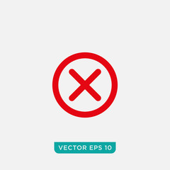 Fototapeta premium Cross Icon Design, Vector EPS10