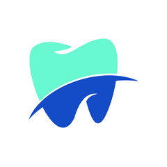 vector dental logo, Dentist Dental Care Medical Logo Vector Icon Illustration