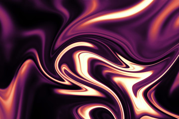 Abstract background of colorful liquid liner. Abstract texture of liquid acrylic.