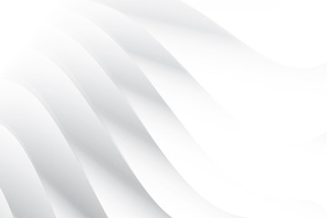 Abstract geometric white and gray color background. Vector, illustration.	