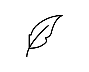 Pen line icon