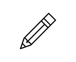 Fototapeta premium Pencil line icon