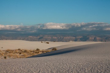 White Sand With Mesa