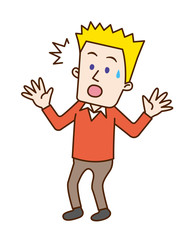 06_白人男性_驚く