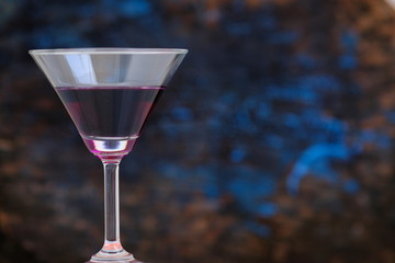 glass of martini