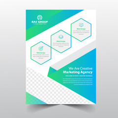 corporate business flyer template