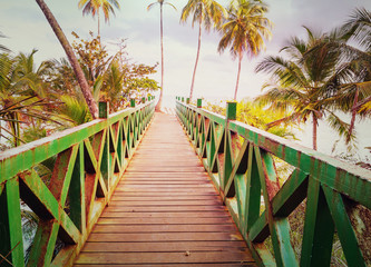 Boardwalk on the beach