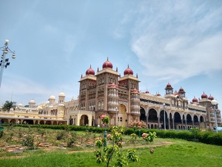 Fototapeta na wymiar palace in india