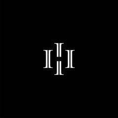 Letter H logo icon design 