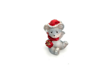 Sovinir mouse isolated on white background