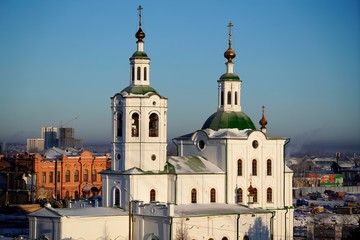Russian orthodox church in Siberia