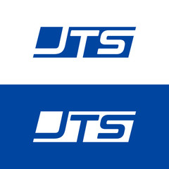 JTS letter logo design vector