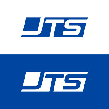 JTS letter logo design vector