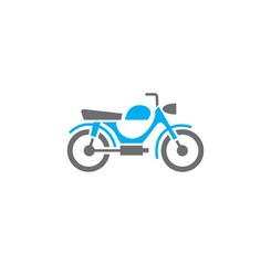 Fototapeta premium Motorcycle icon on background for graphic and web design. Creative illustration concept symbol for web or mobile app