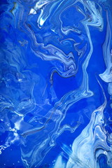 Liquid texture background abstract painting marble marbling fluid flow