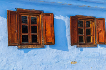 Window of old traditional house from Romania