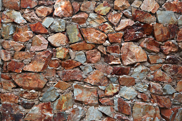 Stone wall as a background or texture
