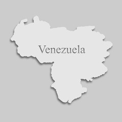map of Venezuela