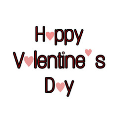 happy valentine's day greeting card on abstract background