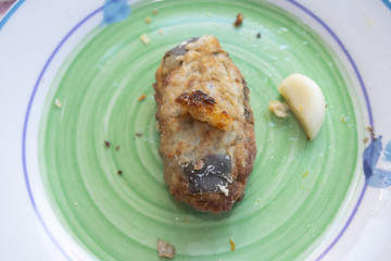 fried eggplant patty