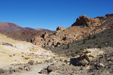 Mountains in Caldera Teide - Tenerife