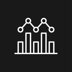 Diagram and graphs vector icons for your design.