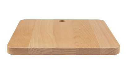 Cutting board isolated on white background