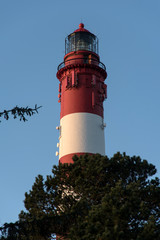 Lighthouse on the North Frisian Island Amrum in Germany