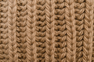  Wool hand knit pattern.