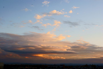 picturesque view of sky during sunset or sunrise