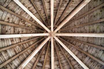 Dachkonstruktion Sternförmig Wallpaper