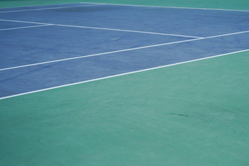 tennis ball on the court