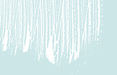 Grunge texture. Distress blue rough trace. Cute ba