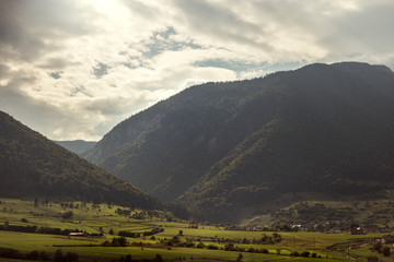Fototapeta na wymiar Góry w Rumunii