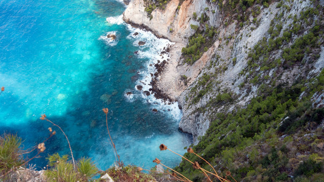 Spectacular view of the west coast at Kampi