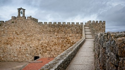 Trujillo Castle where scenes of Game of Thrones were filmed