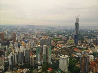 kuala lumpur seen from the KL tower