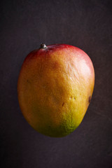 Ripe mango fruit studio shot 
