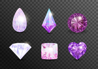 Precious stones and gems, jewelry. 