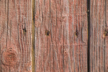 Texture of painted boards closeup