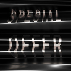 Fototapeta premium Beautiful black luxury flag with a golden congratulation. 3d illustration, 3d rendering.