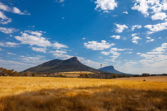 Mount Abrupt in Grampians National Park, Victoria, Austrlaia